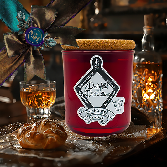 enchanted realms delightful distractions fantasy scented candle