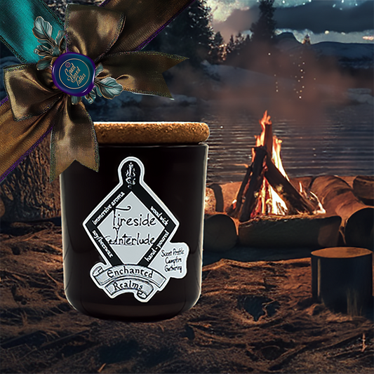 enchanted realms fireside interlude fantasy scented candle